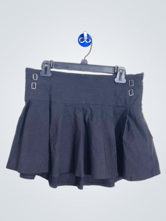 Aeropostale Schwarzer Falten-Minirock