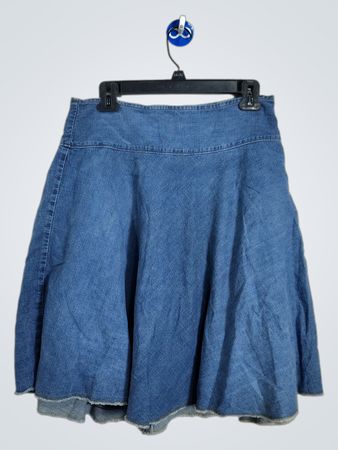 Saia de Denim Azul Easy