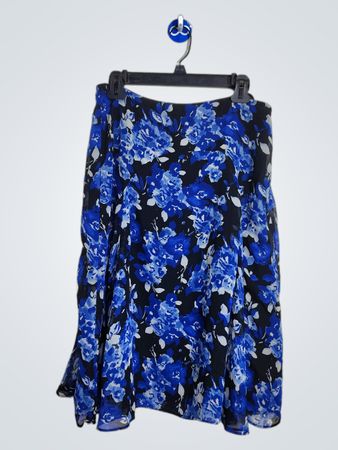 Nine West Floral Print Skirt