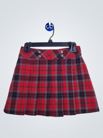 Gonna plissettata a quadri Ecko Red taglia 12