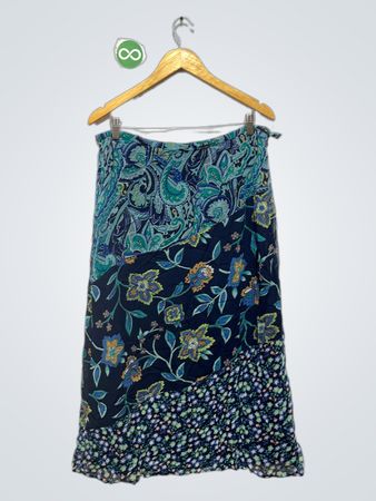 REQUIREMENTS Floral Print Maxi Skirt