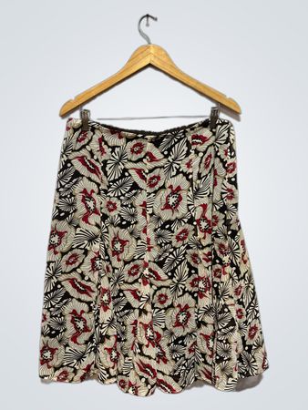Saia Midi Floral George por Mark Eisen