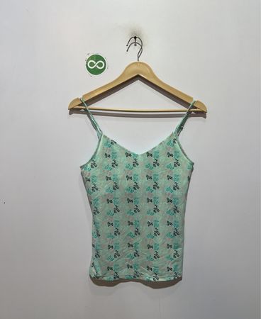 Light Blue Floral Camisole