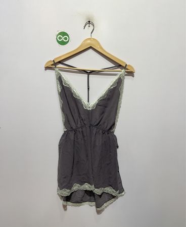 ADORE ME Combinaison Camisole en Dentelle Grise