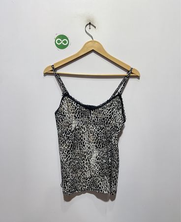 「Rene Rofe Sleepwear Leopard Print Cami Top」