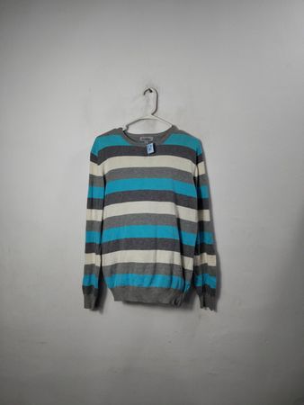 Le Chateau Striped Long-Sleeve Sweater