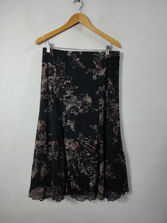 ROBE MIDI À IMPRESSION FLORALE