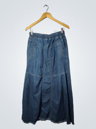 Falda Maxi de Denim