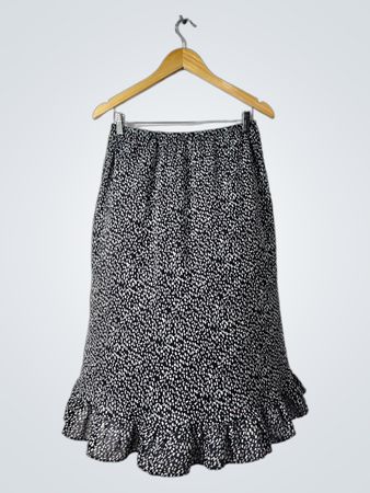 Dressbarn Printed Midi Skirt