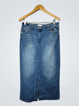 Jupe Maxi en Denim B22
