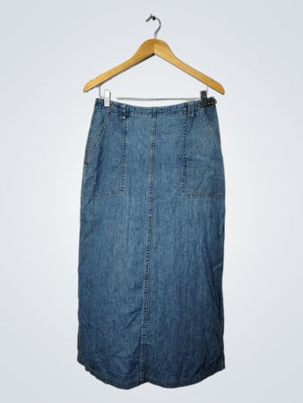 Falda Maxi de Mezclilla Liz Claiborne