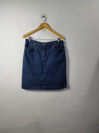 Saia de Jeans Gloria Vanderbilt