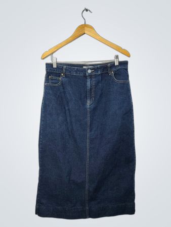 Jessica London Gonna Maxi in Denim