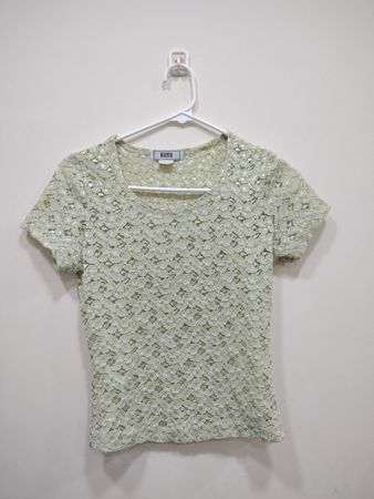 Obe Women's Lace Short Sleeve Top
