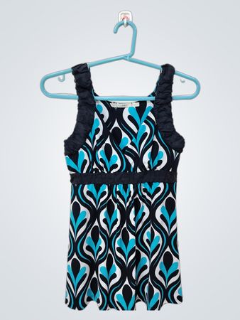 Dress senza maniche con colletto arricciato Gibson per donna