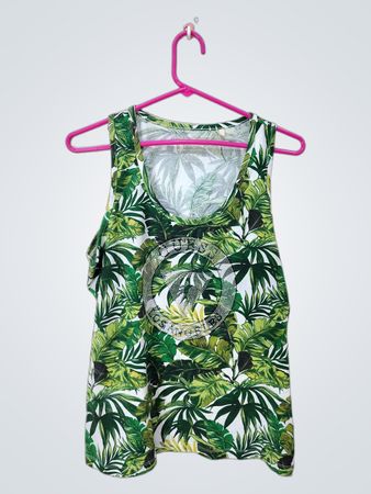 Guess Tropical Print Tank Top