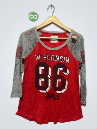 WISCONSIN 86 Baseball Tee