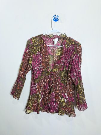 Kimberly's Signature Women's Size M 100% Polyester Blouse