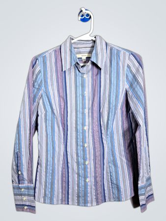 Merona Striped Button-Up Shirt