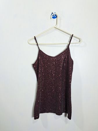 Express Sequin Cami Top