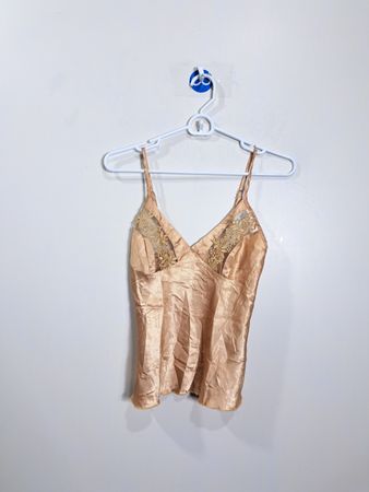 Satin Lace Trim Camisole