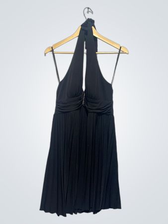 Vestido de cuello halter ONYX de Wendye Chism