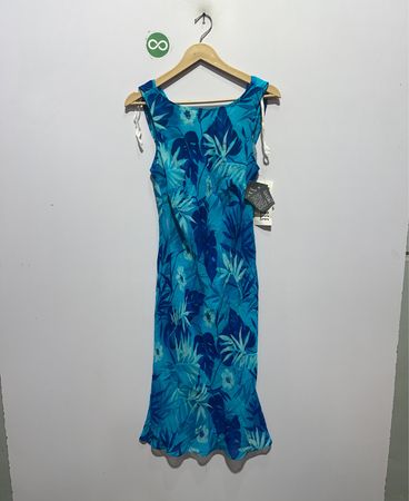 Robbie Bee Floral Print Midi Dress