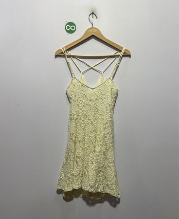 Robe Mini en Dentelle American Eagle Outfitters