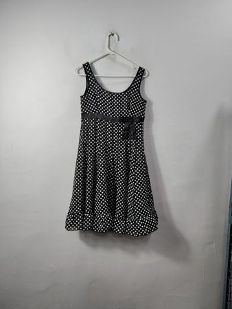 Sandra Darren Polka Dot Dress