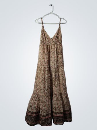 SABRINA HIGHWAY Floral Maxi Dress