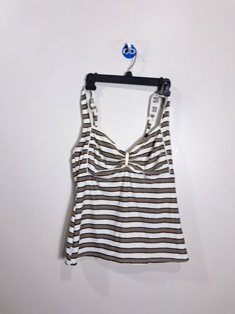 La Blanca Striped Tankini Top