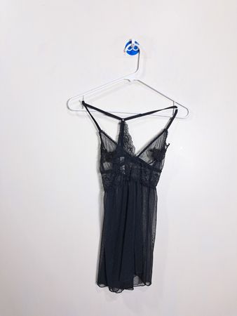 Olianna & Co. Black Lace Babydoll