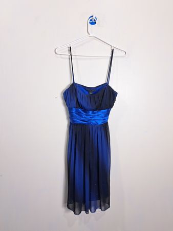 Robe à bretelles spaghetti Blue Sparkle de City Studio