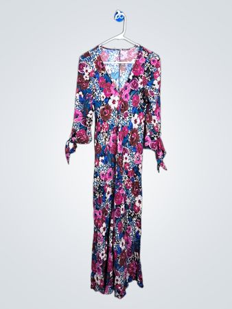 Floral Print Maxi Dress