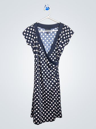 INC International Concepts Polka Dot Wickelkleid