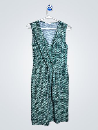 Robe portefeuille sans manches Rothmans