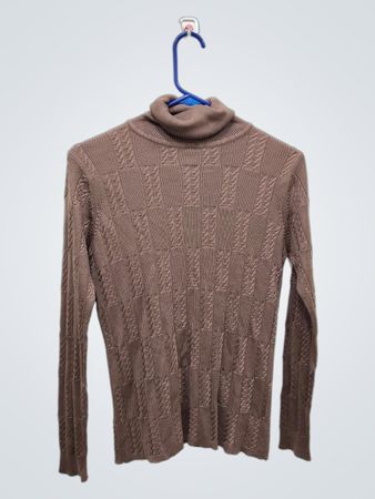 Belford Brown Turtleneck Sweater
