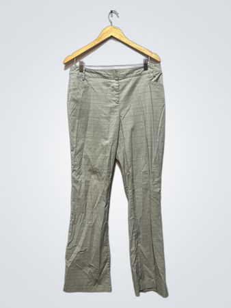 Attention Plaid Flare Pants