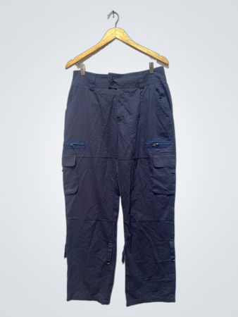 Blue Cargo Pants