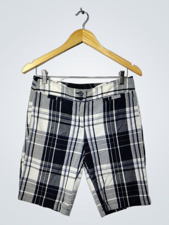 Shorts xadrez Ann Taylor