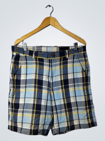 Greg Norman Plaid Shorts