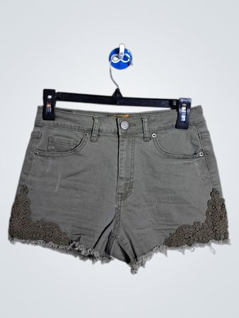 Shorts de Jeans de Cintura Alta Aeropostale