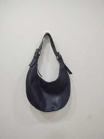 Black Leather Hobo Bag