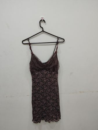CLAIRE PETTIBONE Lace Slip Dress