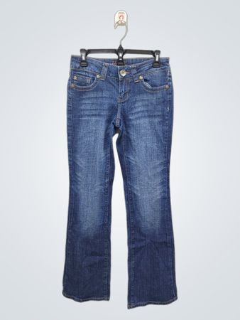 ZANA DI JEANS Women's Blue Denim Bootcut Jeans