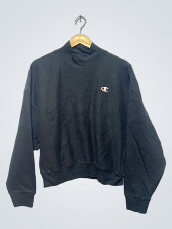 Champion Reverse Weave Small Mock Neck Sweatshirt