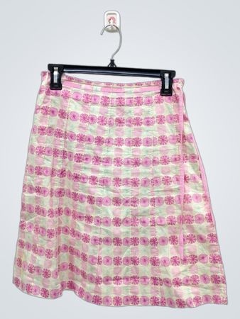 J. Crew Floral Wrap Skirt