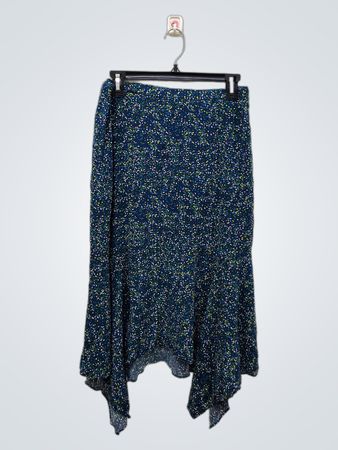 Max Studio Floral Midi Skirt