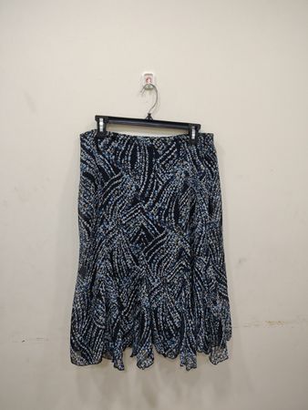 Dressbarn Floral Midi Skirt
