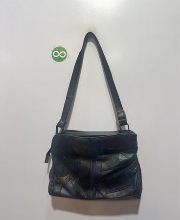 Patchwork Leather Shoulder Bag